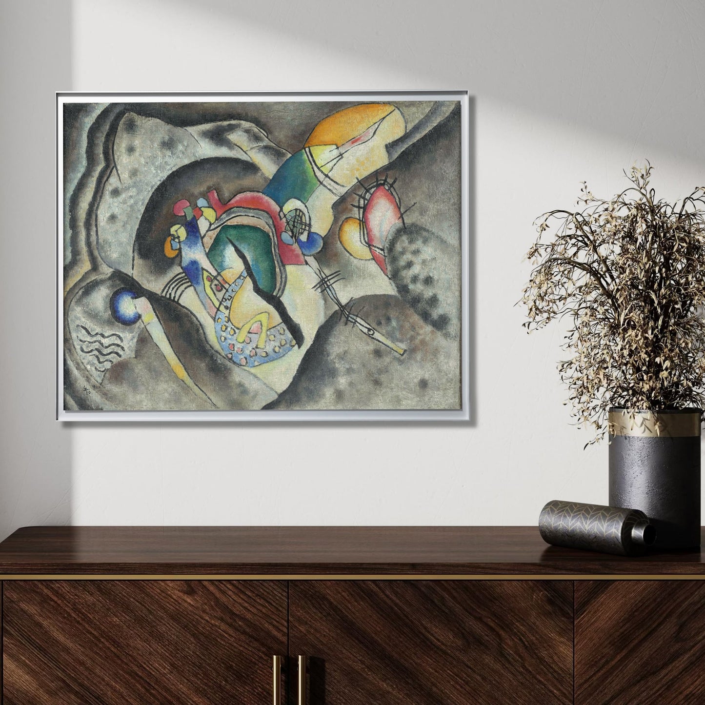 Wassily Kandinsky – Schwarzer Strich