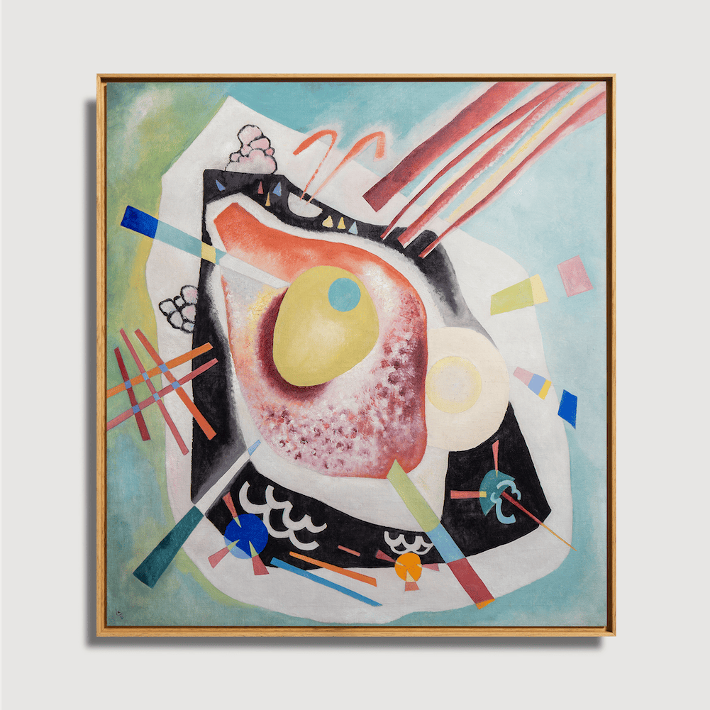 Wassily Kandinsky - White Oval