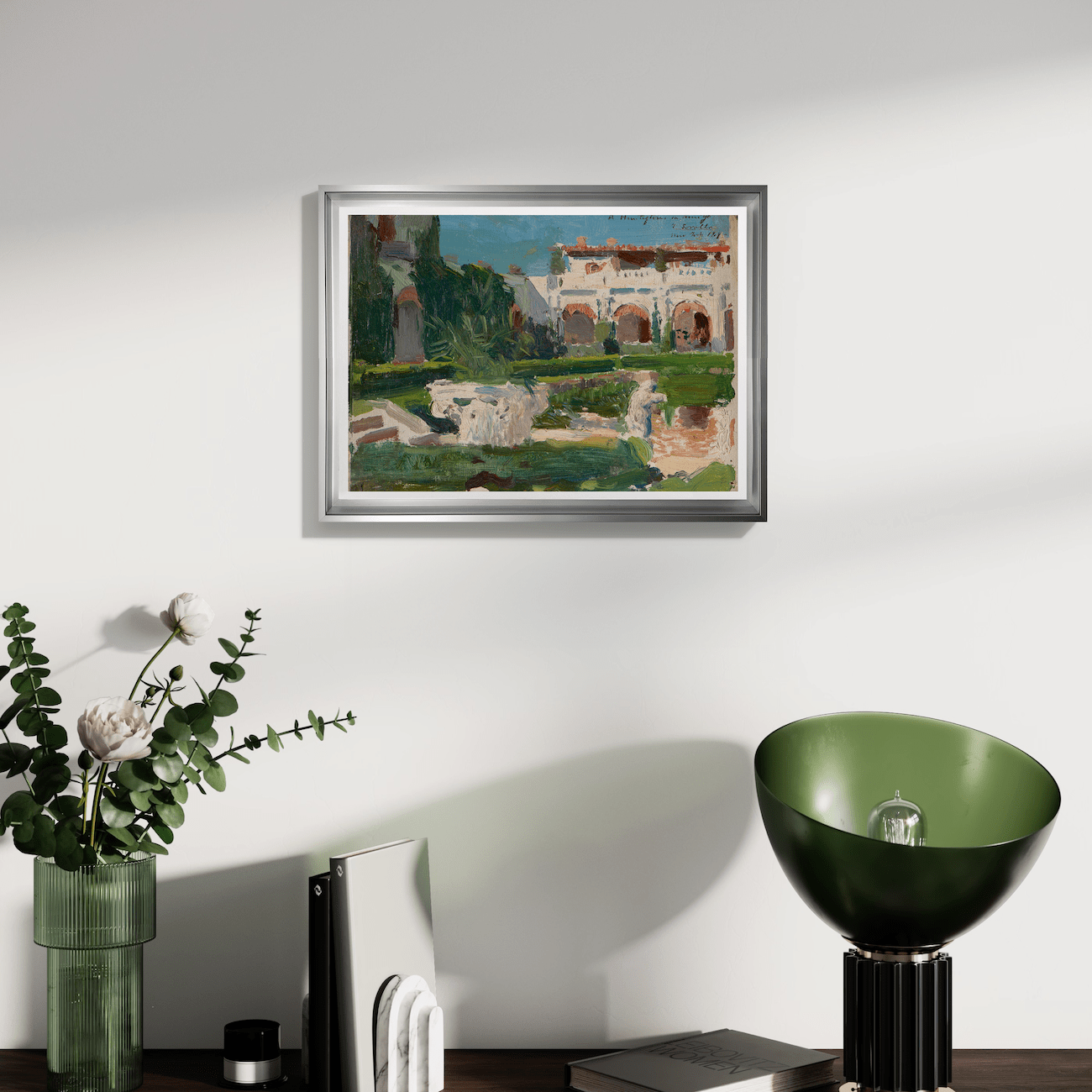 Joaquín Sorolla y Bastida - Sketch (Garden)